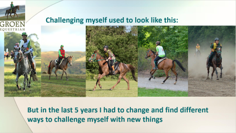 When was your last challenge?